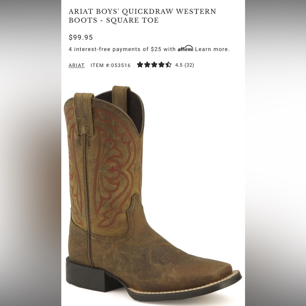 Boys size 6. Excellent used condition . Only used 2x